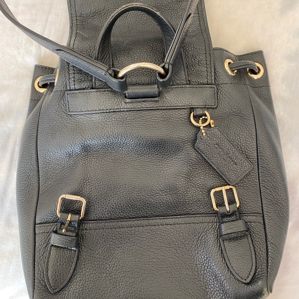 Coach Mini Turnlock Rucksack Backpack - Picture 12 of 17